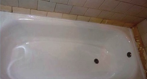 Реставрация ванны жидким акрилом | Стрежевой