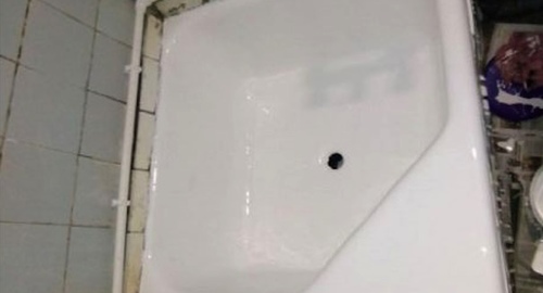 Обновление душевого поддона акрилом | Стрежевой